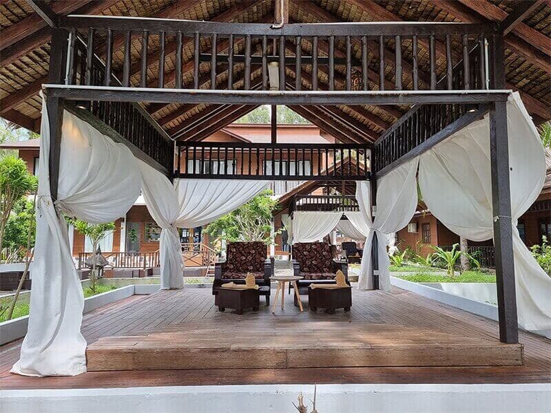Covered deck
