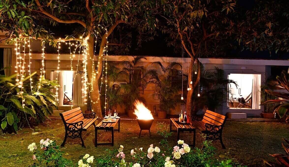 Open-air grill mood