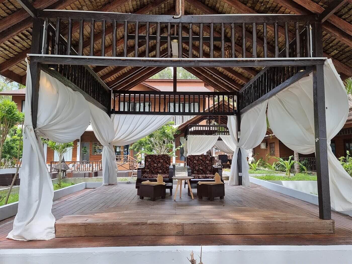 Gazebo seating