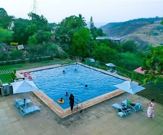 Unwind by the pool