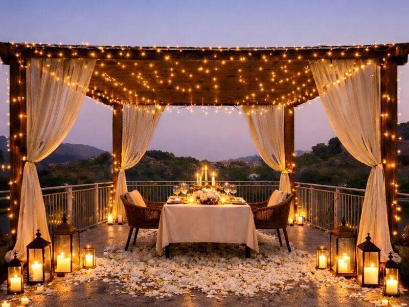 Intimate centerpiece