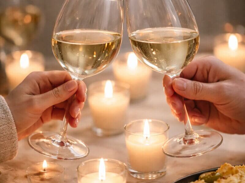 Intimate Dining - Romantic dinner setup