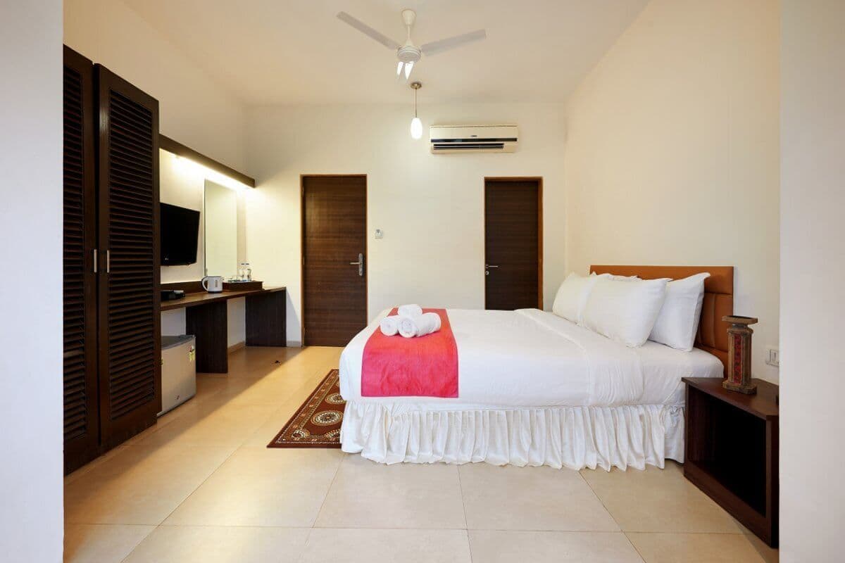 Koi Vista Room boutique apartment-style interior, Manas Resort Igatpuri