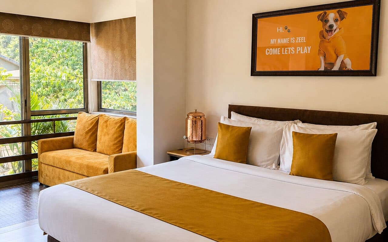 Koi Vista Room – Manas View with king-size bed, Manas Resort Igatpuri