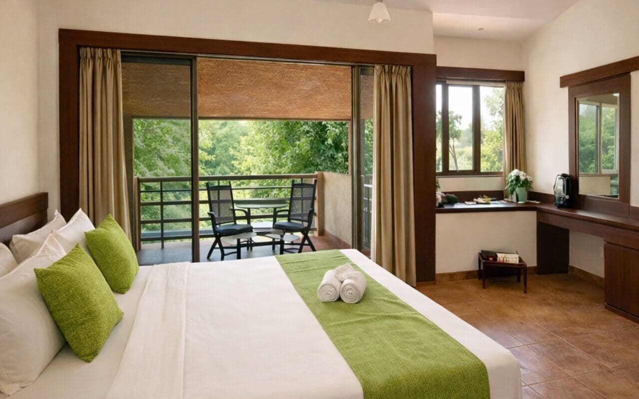 Bathroom at Marmo Cottage Room (Level 2), Manas Resort Igatpuri