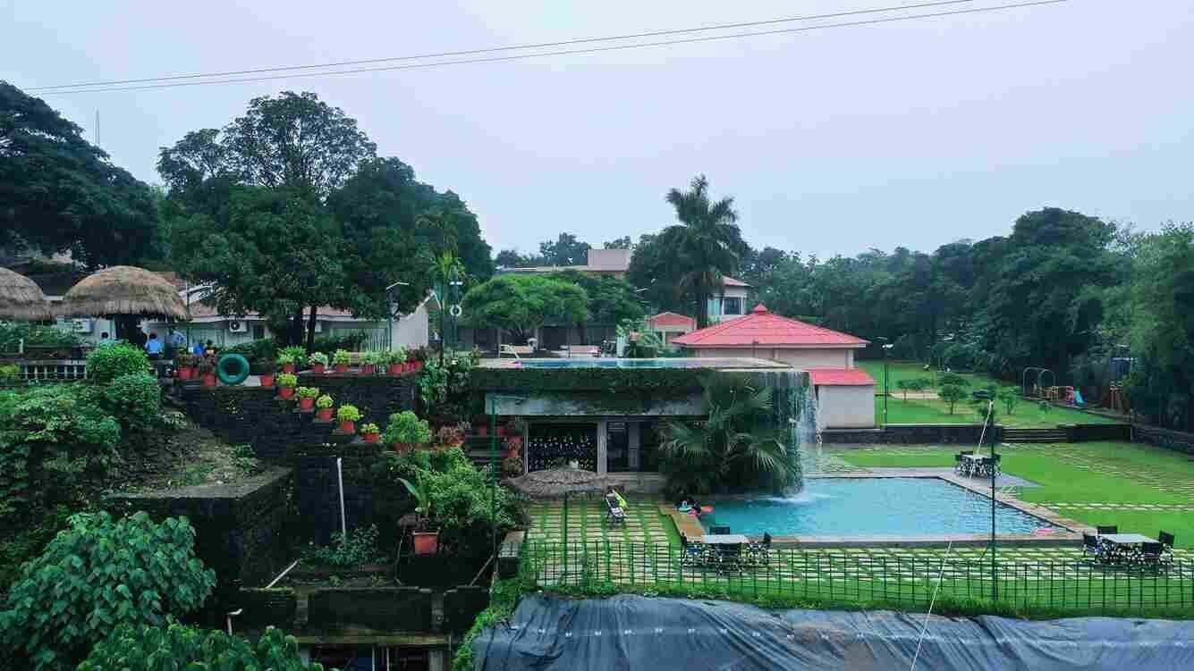 Luxury resort panorama — Manas Resort Igatpuri